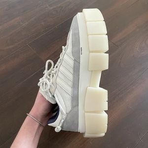 Adidas x Ivy Park Super Sleek Chunky Shoe wmns 8.5 gray/white ltd release color